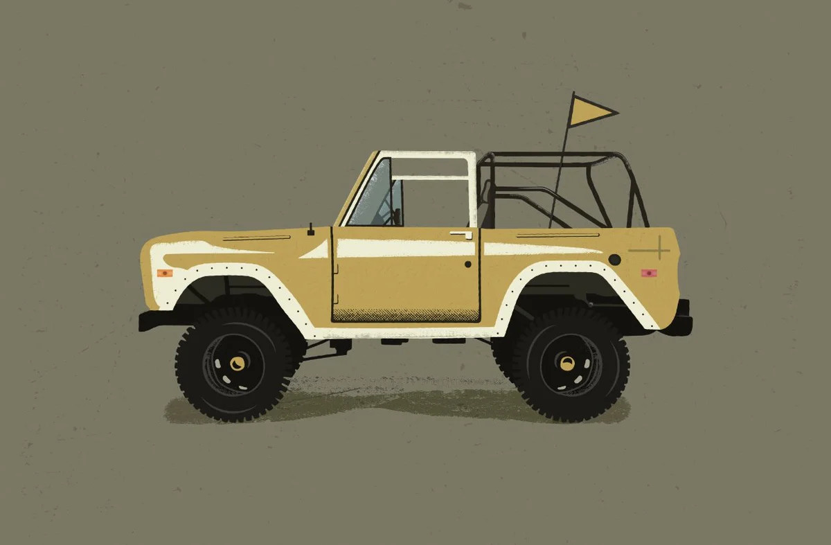 Vintage Bronco | Collection Prints