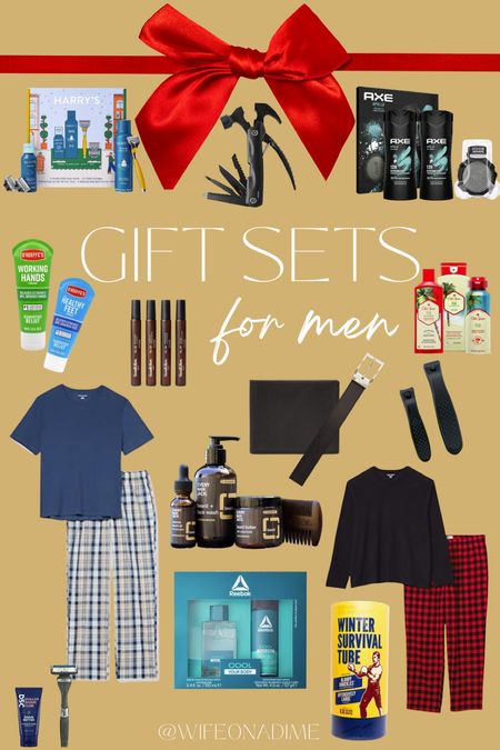 Looking for an easy gift for any man in your life? These gift sets are the best! Gift guide includes men’s pajama set, Axe gift sets, utility knife set, Fossil wallet and belt set and more! 

Gift guide, gifts for him, gift ideas, gifts for husband, gifts for boyfriend, gifts for father, father-in-law gifts, men gift ideas, boy gift ideas, Walmart finds, Target finds, Amazon finds 

#LTKmens #LTKGiftGuide #LTKsalealert