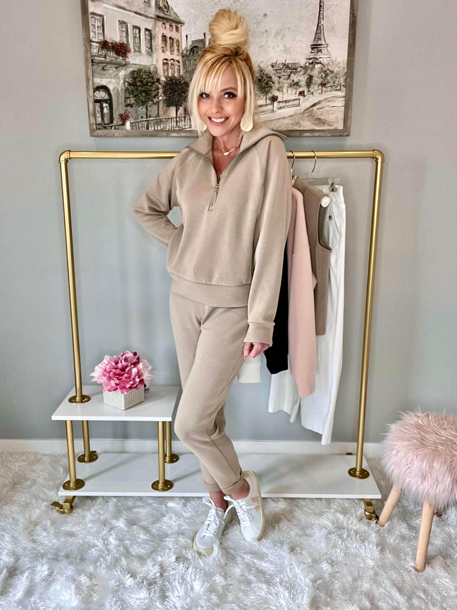 Oh this neutral #spanx set is so good #comfort and like my staging area? 
SPANX use my promo code: CLOUDNINEXSPANX 

#LTKstyletip #LTKFind #LTKhome