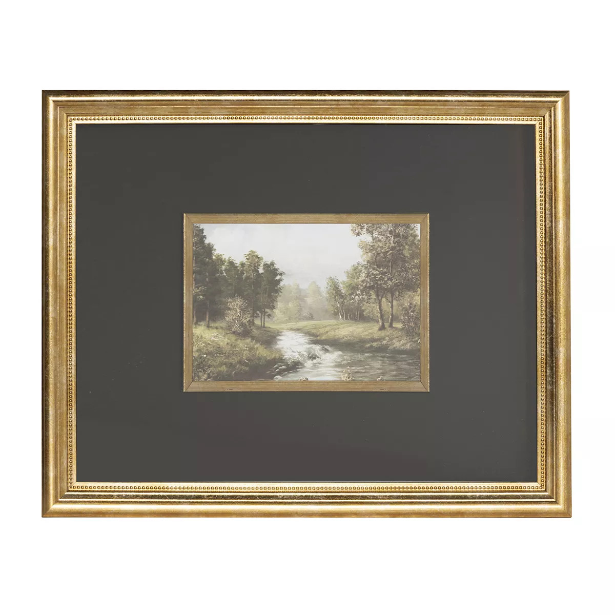 Belle Maison Framed Our Nest Is Blessed Art Under Glass, Black | Kohl's