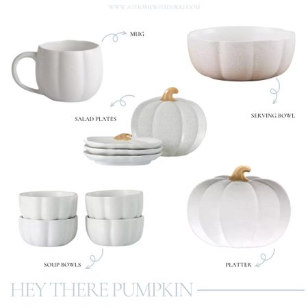 Friends, you know I love a beautiful fall Tablescape! These pumpkin serving dishes are sure to bring their own pumpkin spice to the table! 🍂 

#LTKhome #LTKfamily #LTKSeasonal