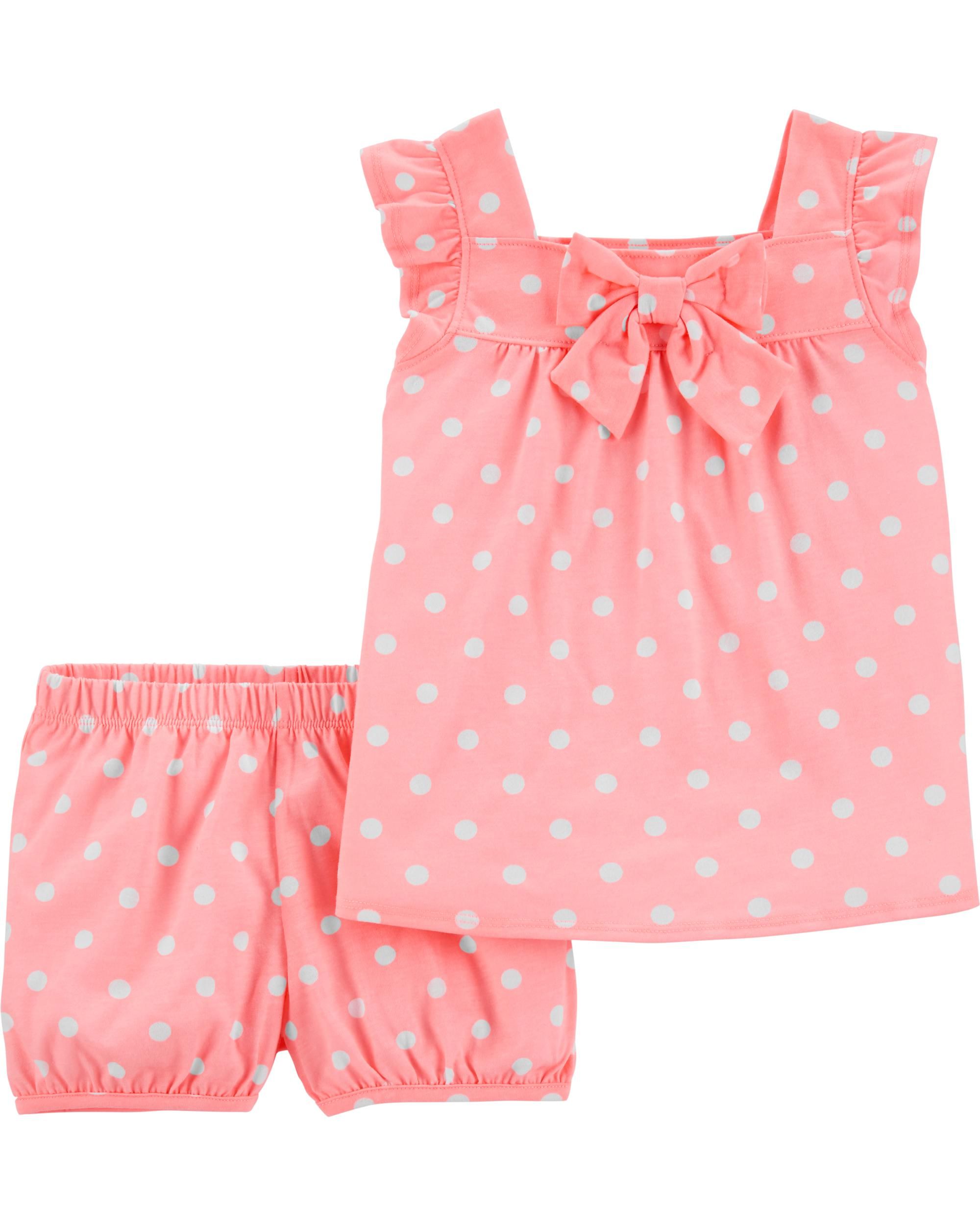 2-Piece Polka Dot Tank & Short Set | Carter's