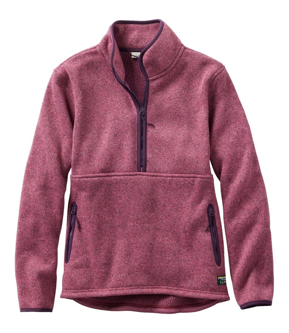 Women's L.L.Bean Sweater Fleece Half-Zip Pullover | L.L. Bean