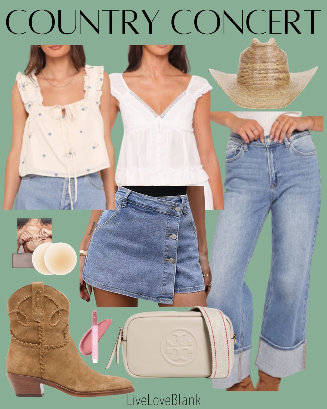 Country concert outfit ideas 
Concert style
Dolce Vita western boots
Summer style

#LTKOver40 #LTKSeasonal #LTKmomlife