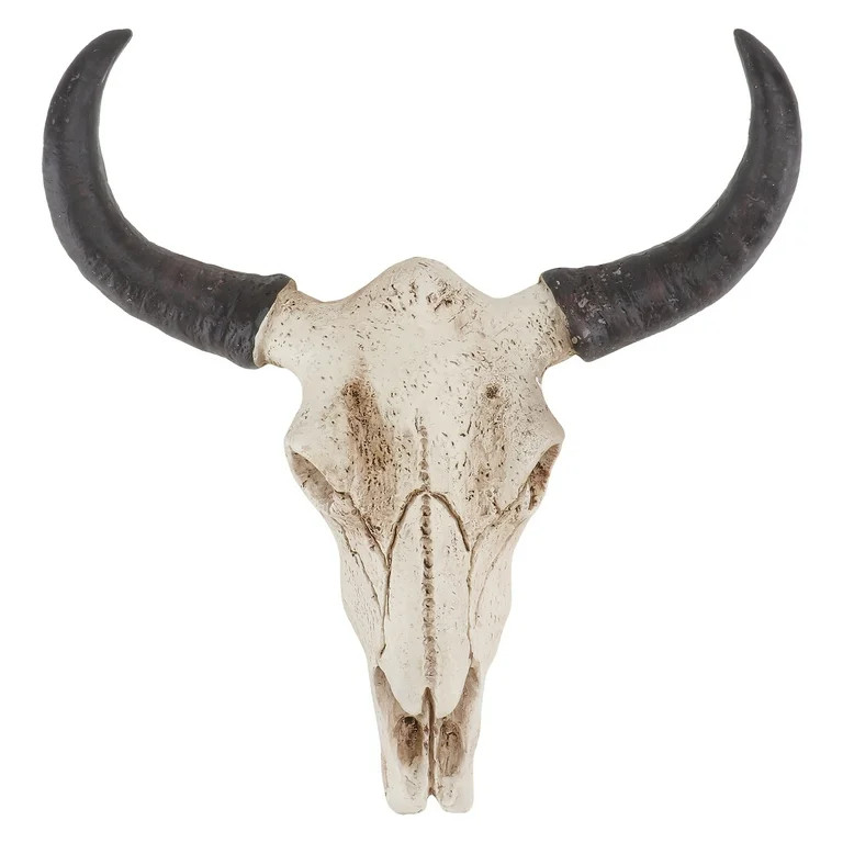 NUOLUX Animal Long Horn Cow Skull Wall Hanging Creative Halloween Gifts Art Crafts Ornaments - Wa... | Walmart (US)