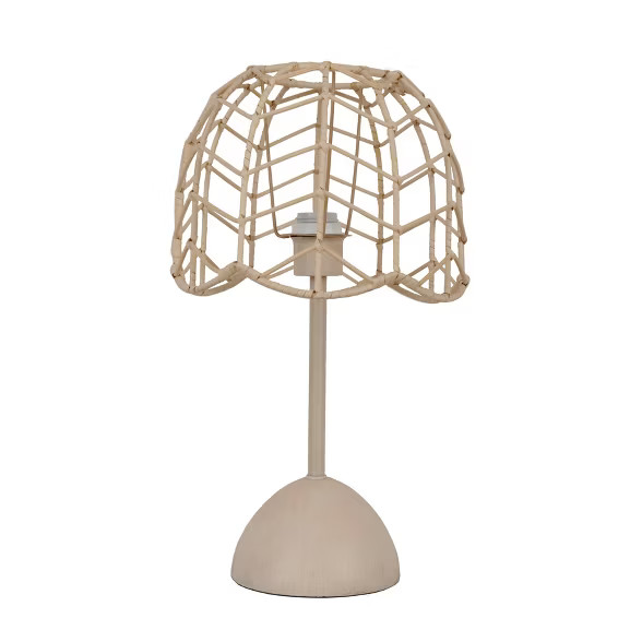 Rattan Table Lamp Natural - Pillowfort™ | Target
