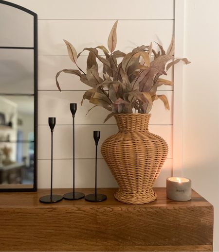 Fall decor is cozy and full of texture.  I love this wicker vase and these Amazon candlesticks are so versatile.  



#LTKSeasonal #LTKfindsunder50 #LTKhome