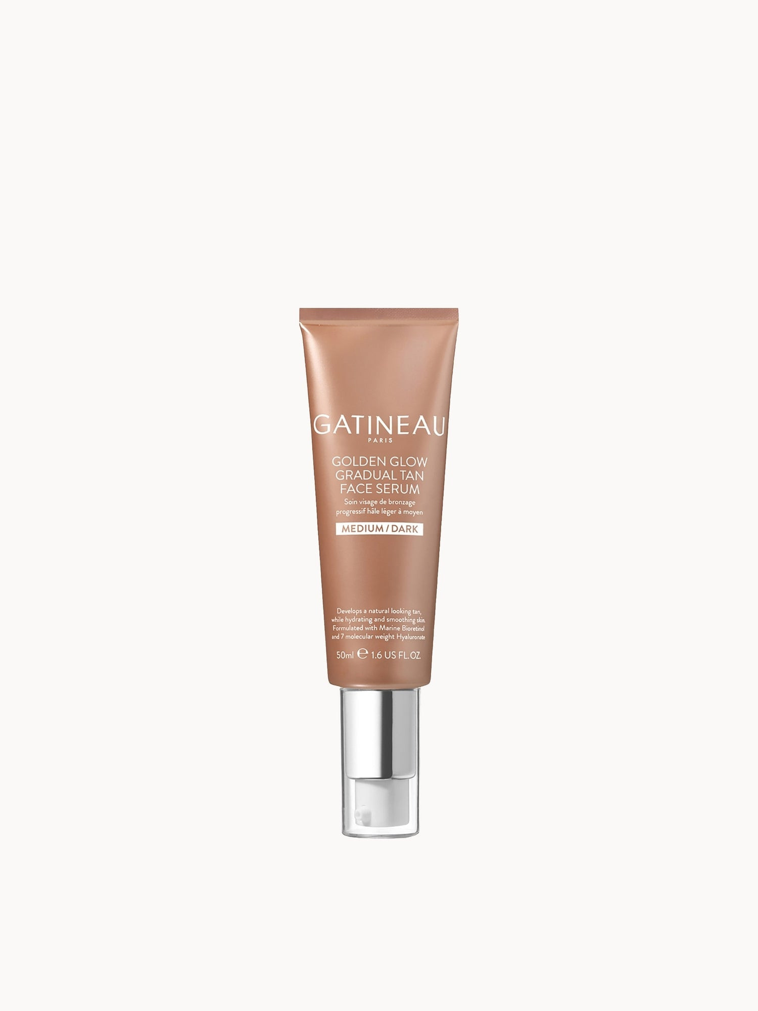 Gatineau Golden Glow Gradual Tan Face Serum 50ml - Medium/Dark | Look Fantastic (UK)