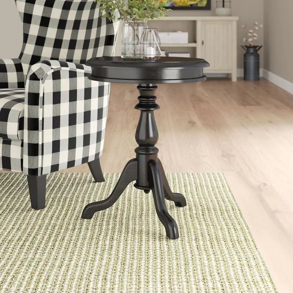 25.25'' Tall Pedestal End Table | Wayfair North America