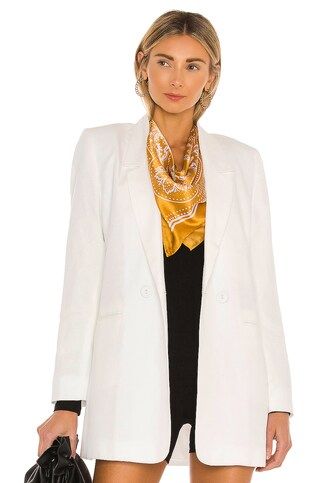 8 Other Reasons Yolanda Yellow Scarf in Yellow & White from Revolve.com | Revolve Clothing (Global)
