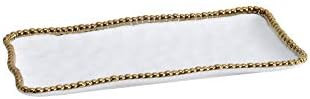 Pampa Bay Golden Salerno Medium Rectangular Tray | Amazon (US)