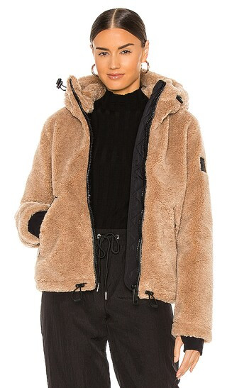 Bailey Faux Fur Jacket in Camel | Revolve Clothing (Global)