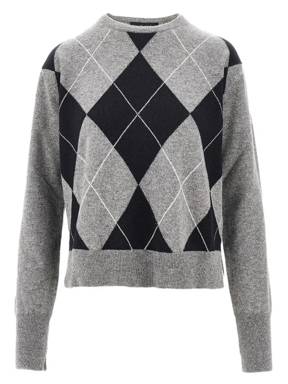 Seafarer argyle-pattern sweater - Grey | Farfetch Global