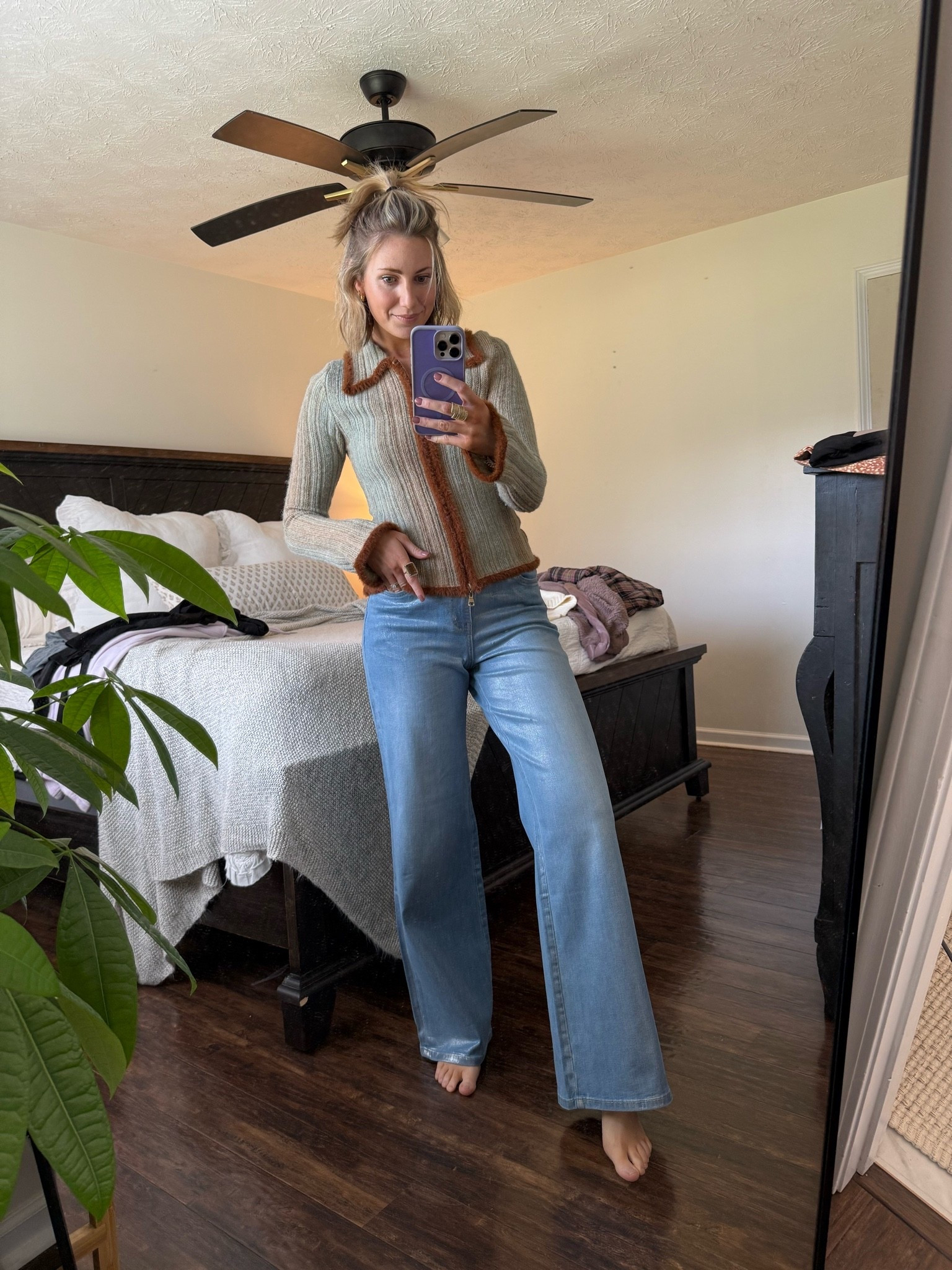 Sparkly metallic jeans have gone on sale!!! tall girl friendly too!!

#LTKSaleAlert #LTKootd #LTKdayinmylife