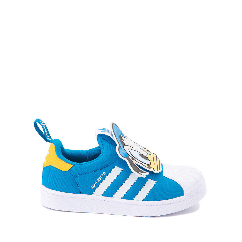 adidas x Disney Superstar 360 Donald Duck Slip On Athletic Shoe - Little Kid - Blue | Journeys