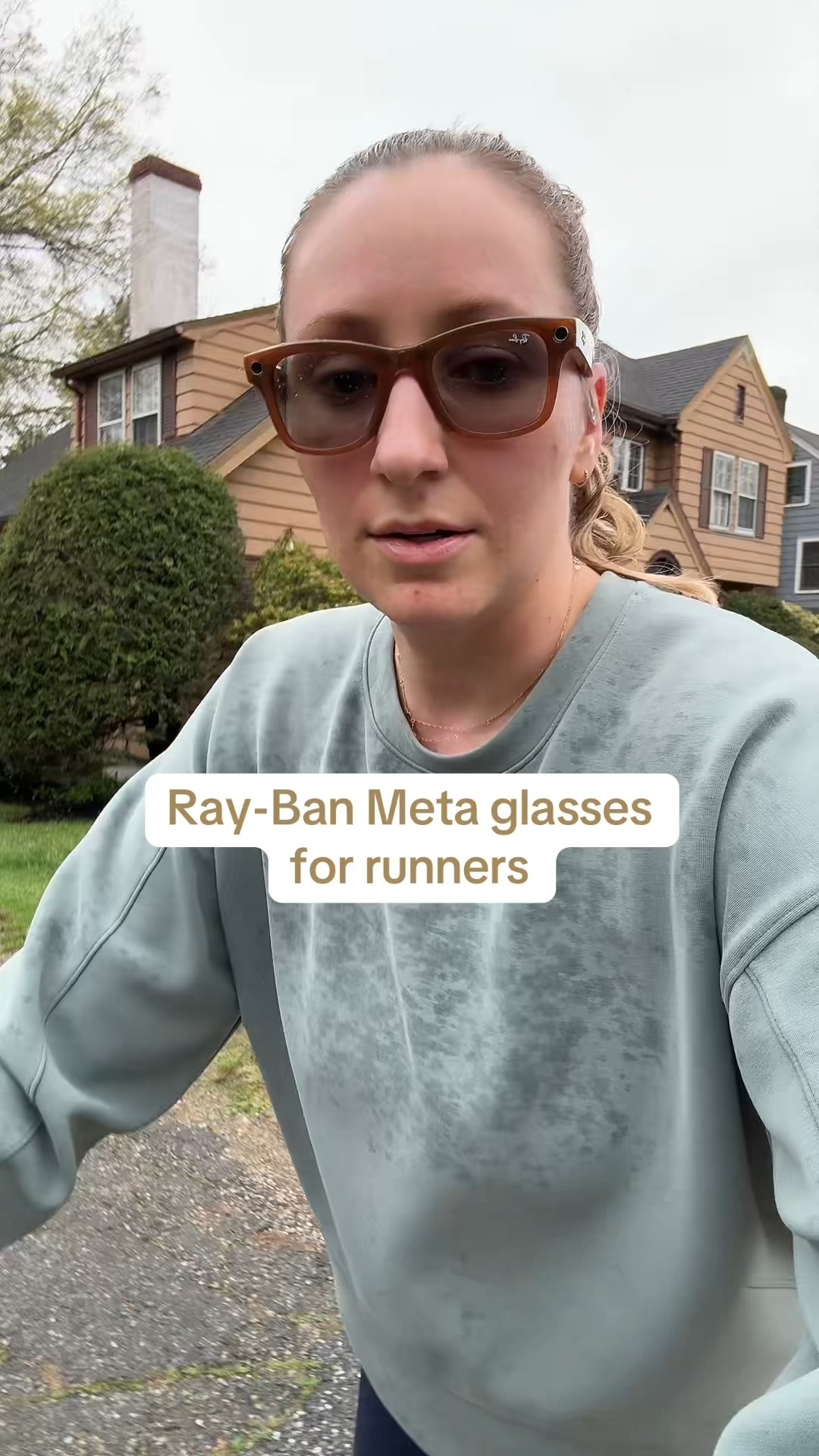 Ray-Ban meta glasses for runners!! #raybanmeta #rayban #runninggear 