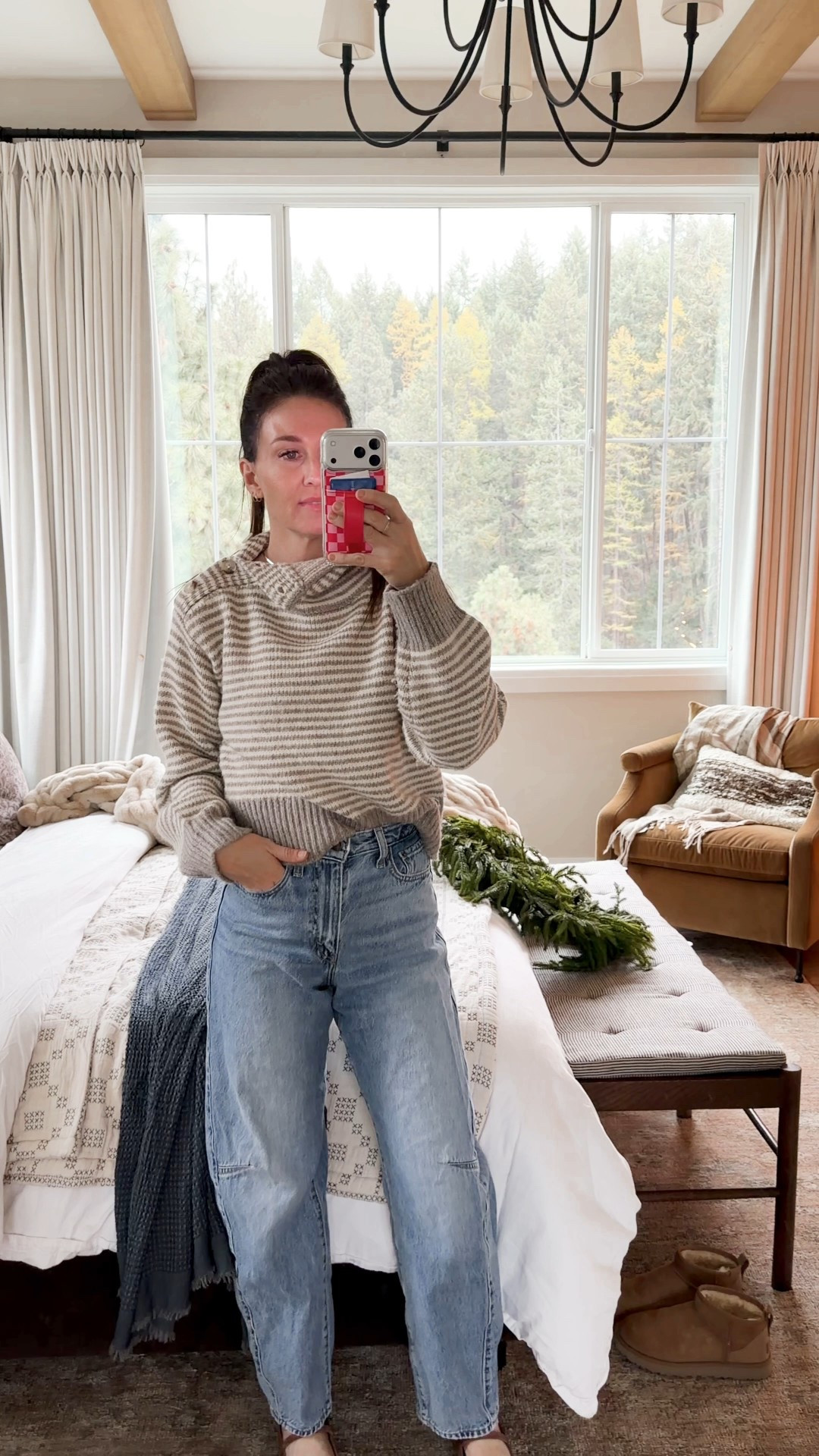 Obsessed with this new Target, Twitter! I love the button detail on the shoulder. Ordered it in both colors. Wearing an XS. Would make a really great gift too!

Sweater, target, but net, Levi’s, jeans, denim, barrel, jeans, universal thread, striped sweater, fall fashion, gifts for her, gift guide

#LTKFindsUnder50 #LTKStyleTip #LTKGiftGuide