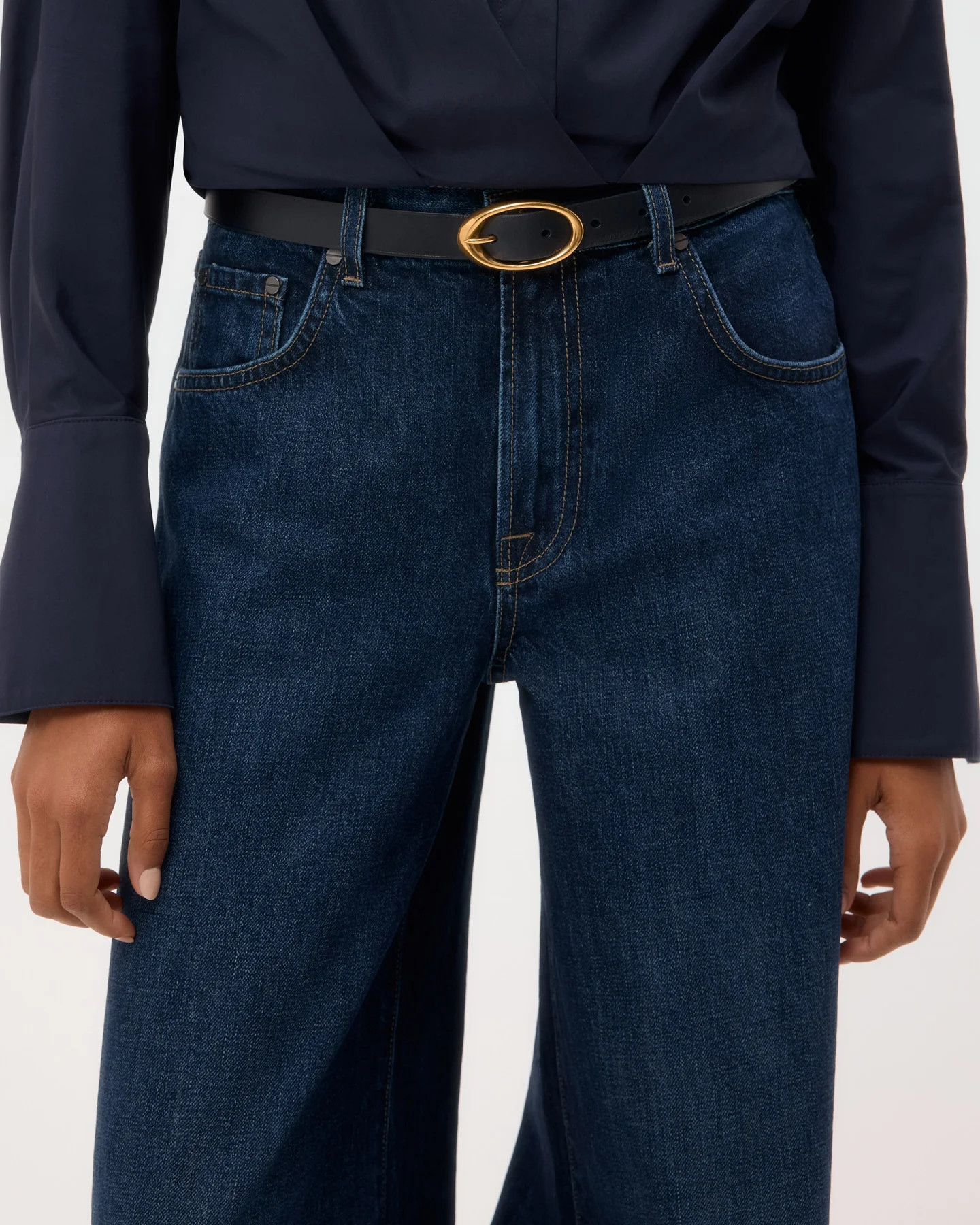 Tiny Dancer Jean in Dark Wash Denim | TWP
