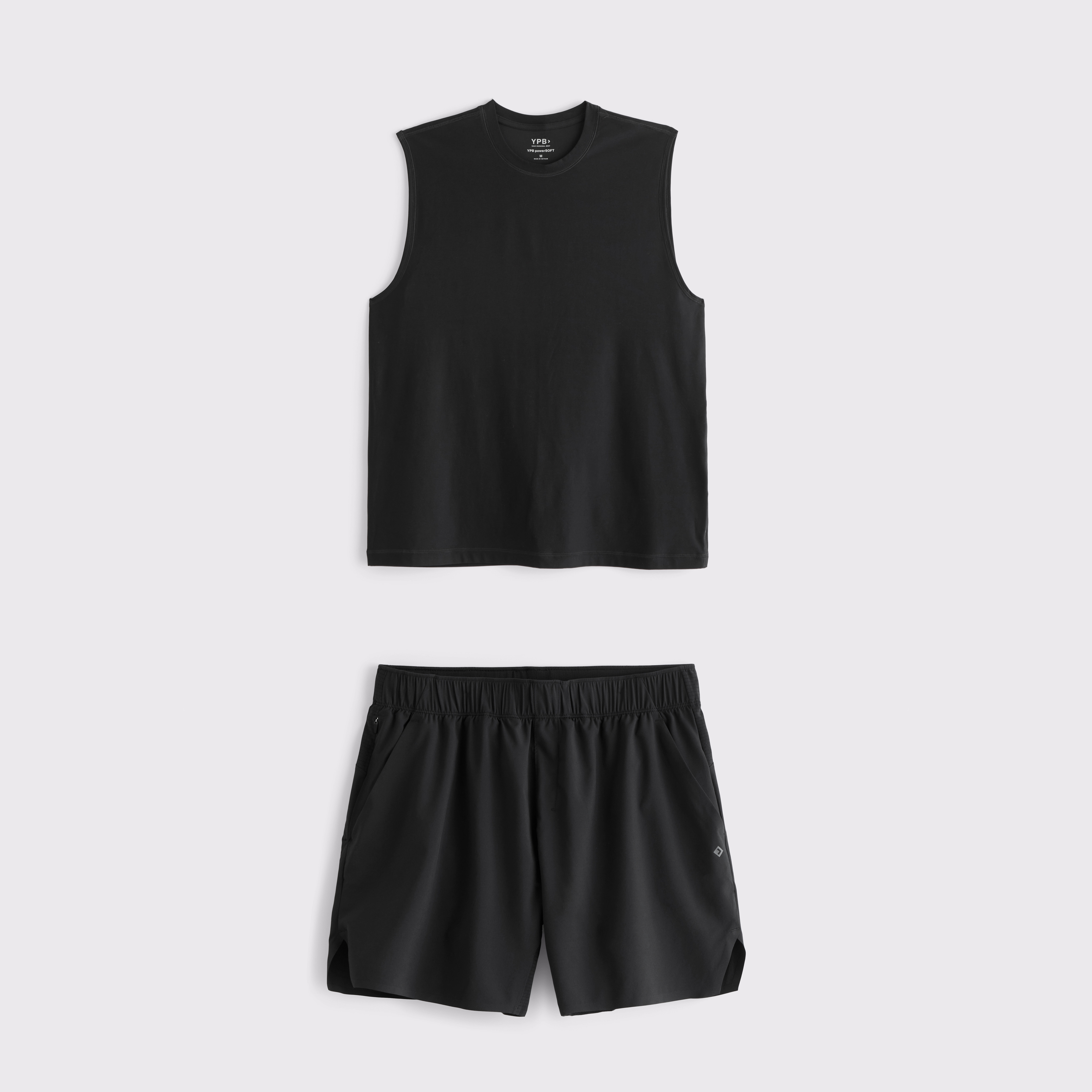 YPB powerSOFT Lifting Tank & Ready Short Set | Abercrombie & Fitch (US)
