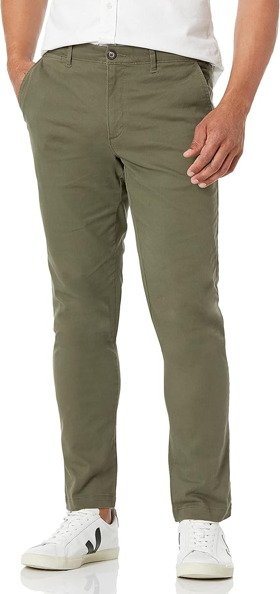 Amazon Essentials Men's Skinny-Fit Casual Stretch Chino Pant | Amazon (US)