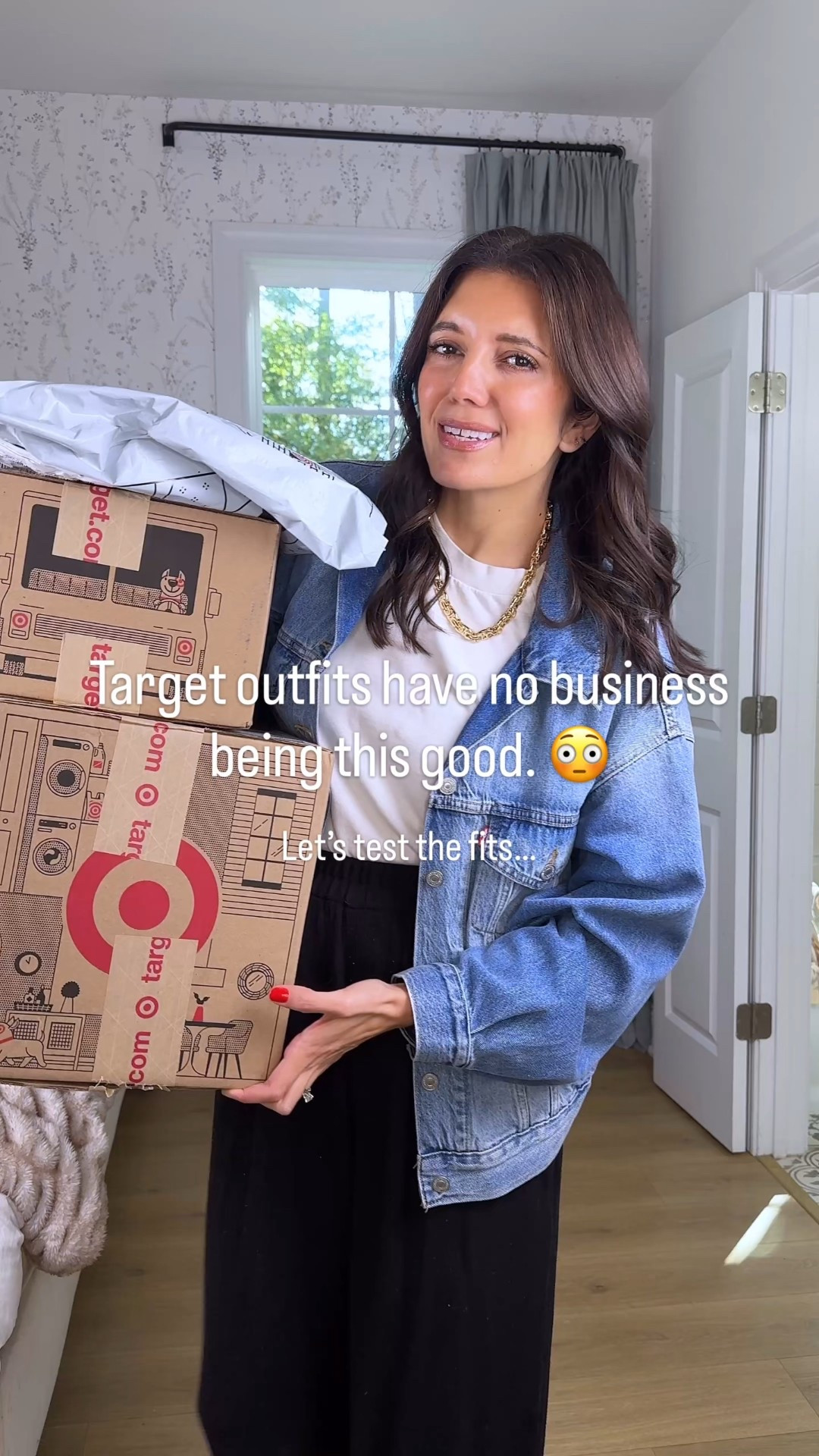 New target order!! What I ordered from target as a 40 year old mom of 2! Corduroy barrel pants, jeans under $40, fall tops, lounge sets. I’m 5’7” 

#LTKTall #LTKFindsUnder100 #LTKOver40