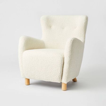 Wing back accent chair, living room, home decor, neutrals, modern home decor 

#LTKstyletip #LTKhome