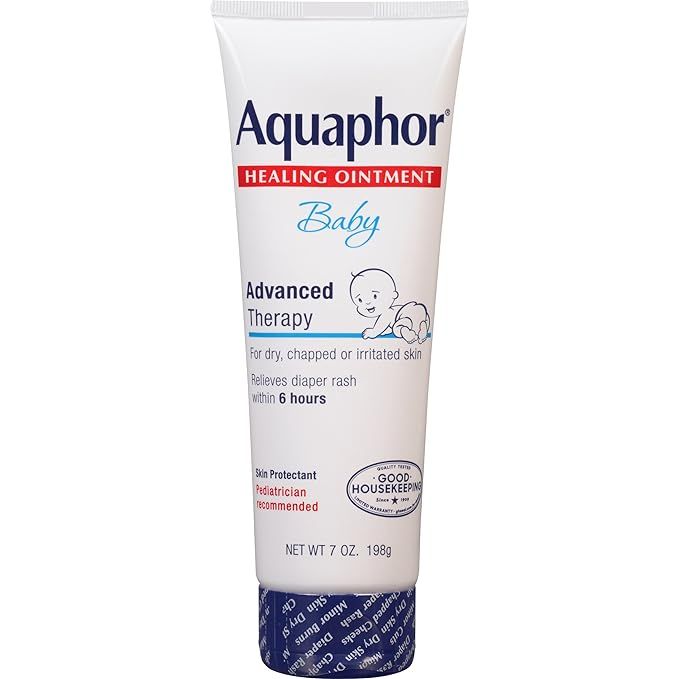 Amazon.com: Aquaphor Baby Healing Ointment Advanced Therapy Skin Protectant, Dry Skin and Diaper ... | Amazon (US)