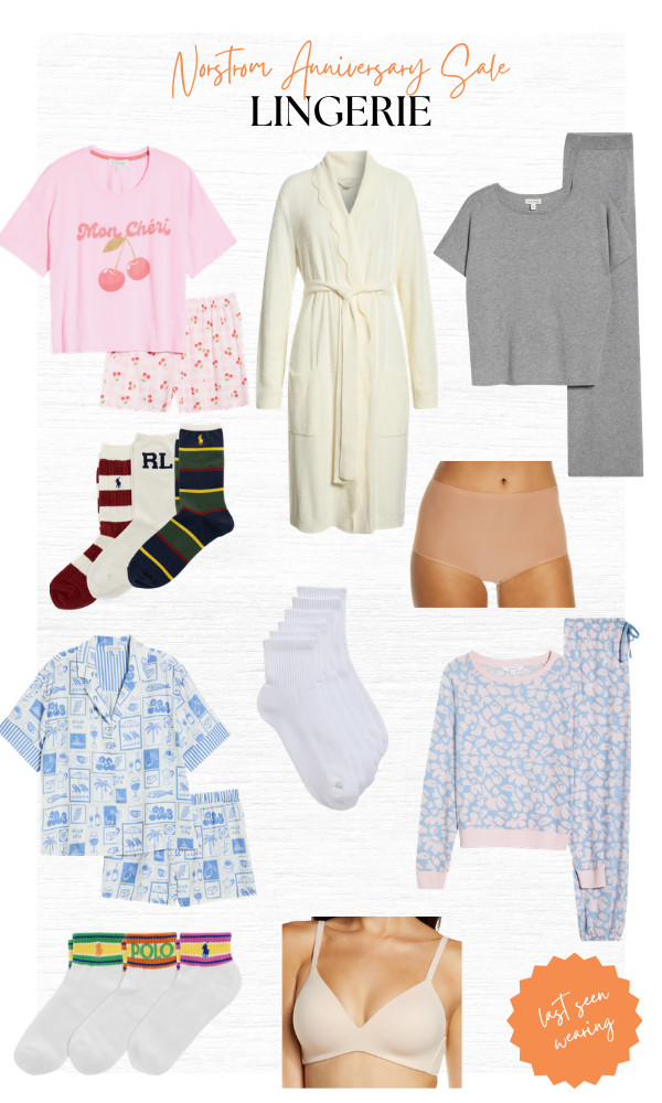 Our favorite lingerie and sleepwear from the Nordstrom sale!  

 #LTKootd #LTKSeasonal #LTKOver40