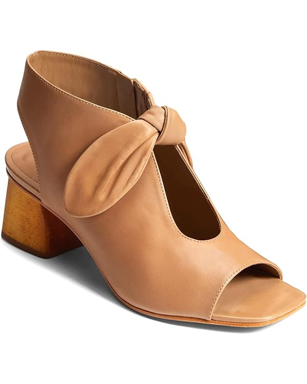 MOOMMO Women Heeled Sandals with Bow Peep Toe Low Chunky Block Heels Sandal Booties Cutout 2" Hee... | Amazon (US)