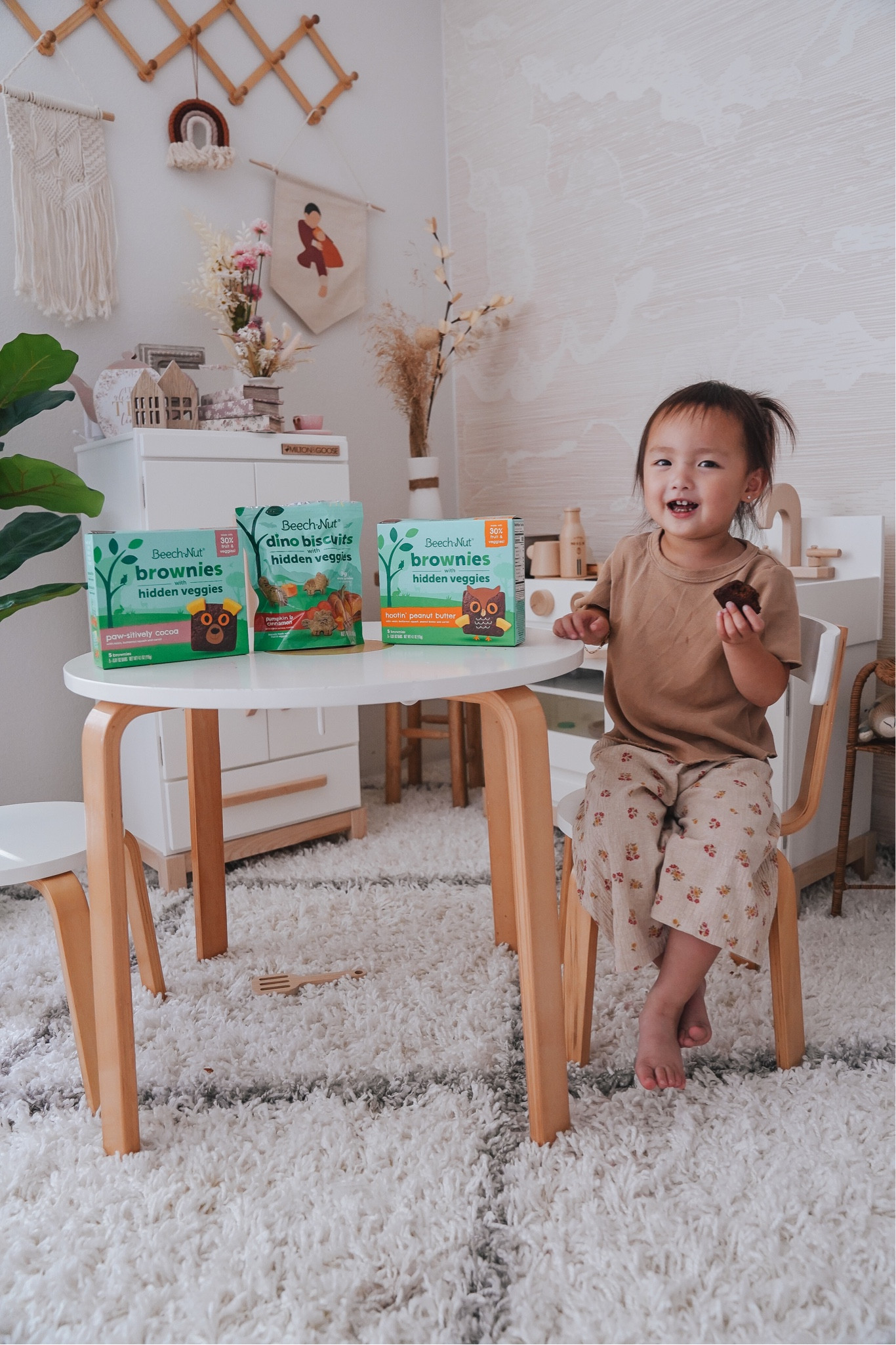 Evan & Elliette love snacking on their @beechnutfoods Hidden Veggies Brownies & Dino Biscuits! #AD 

The @beechnutfoods Hidden Veggie Brownies are packed with so much flavor and are made with veggies and fruit you can’t see or taste!  They taste like your classic brownie that my kids love and they have no idea all the fruits & veggies that are in there! It honestly can get so difficult to get my kids to eat their veggies, so when we found @beechnutfoods snacks, we knew this would be a hit for the kids! 

Shop the @beechnutfoods Hidden Veggies Brownies & Dino Biscuits at the baby aisle @Target today! 

#target #targetPartner #toddler #toddlerlife #toddlersofinstagram 

#LTKkids #LTKbaby #LTKfamily