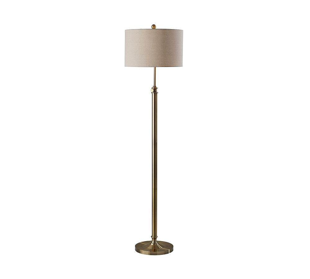 Fig Iron Adjustable Floor Lamp (66") | Pottery Barn (US)
