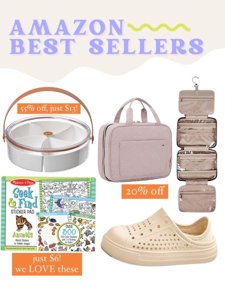 Some Amazon best selling deals of the day! This snack tray is down to $13 & we loveeee these seek & find books, just $6 + would make for a great gift add in for birthdays!

Amazon finds, Amazon mom, Amazon summer

#LTKHome #LTKKids #LTKShoeCrush