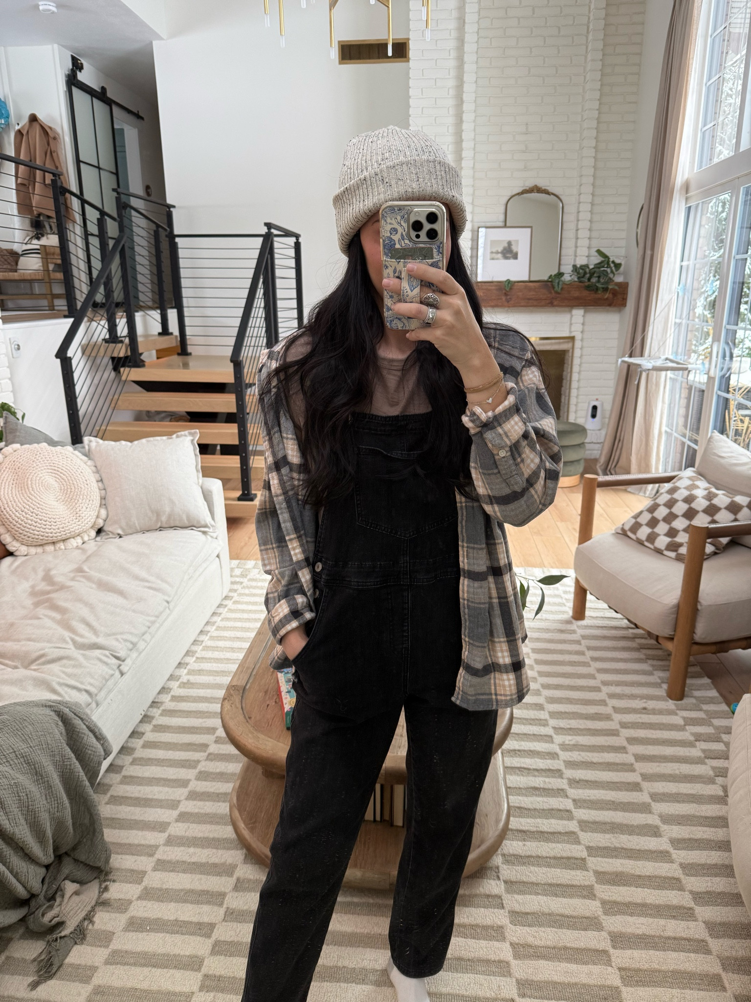 Comfy DIY outfit, or every day outfit 🫶🏼 I’m wearing a large in the shirt for a more oversized fit. 

#LTKSeasonal #LTKHome #LTKFindsUnder50