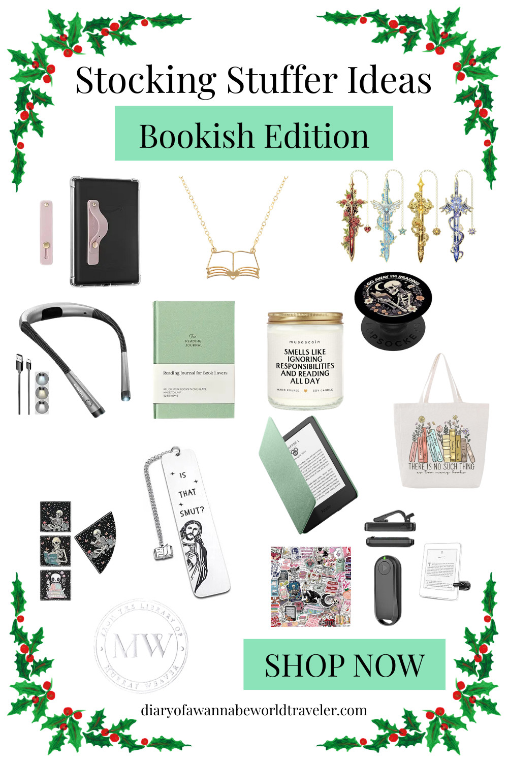Small gifts with big bookish charm! 🎁 These stocking stuffer ideas for book lovers are perfect for every reader, writer, or cozy homebody. From bookmarks, reading lights, page holders, and candles to mugs, pins, and literary accessories, these affordable book lover gifts make reading time even better. Perfect for Christmas, Secret Santa, or any bookworm who loves cozy nights in!

#StockingStuffers #BookLoverGifts #ReadingAccessories #BookishFinds #HolidayGiftGuide #CozyEssentials #LTKGiftGuide #BookwormLife #GiftGuide2025 #BookishGifts 

 #LTKGiftGuide #LTKHoliday #LTKFindsUnder50