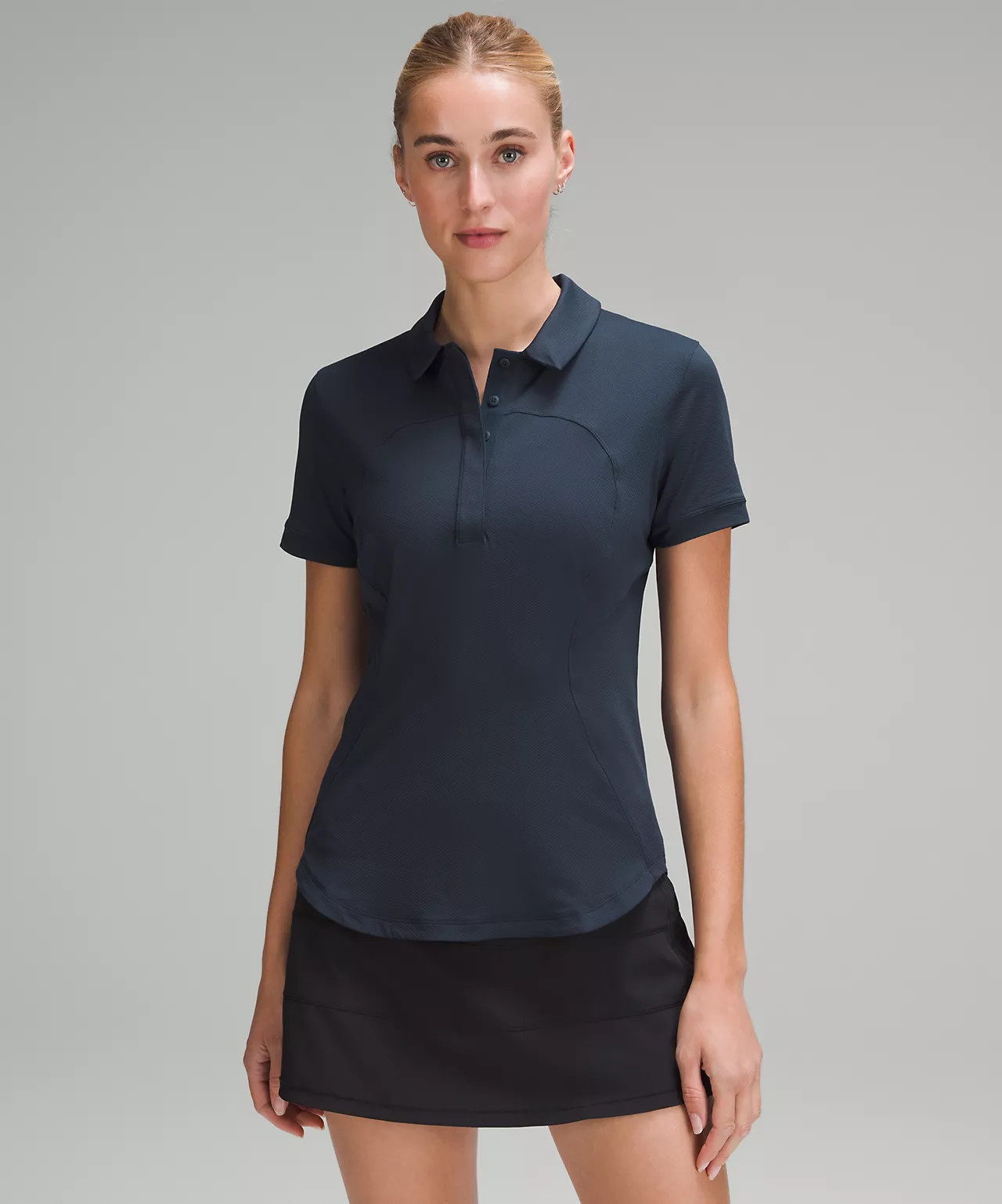 Quick-Dry Short Sleeve Polo Shirt | Women's Long Sleeve Shirts | lululemon | Lululemon (US)