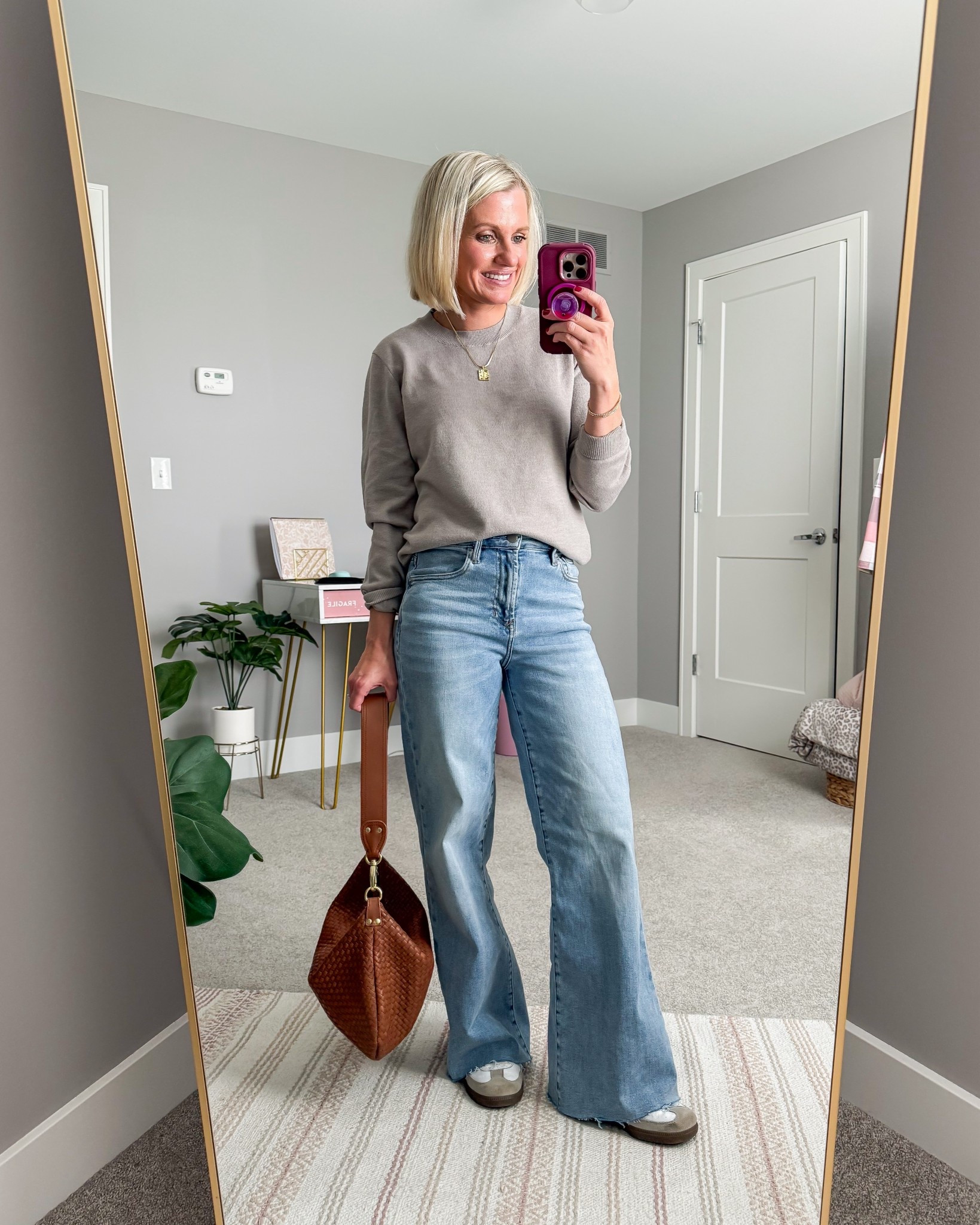 What I wore this week! 
Sweater- small
Jeans- 25 (I cut the hem) 

#LTKOver40 #LTKPetite #LTKStyleTip