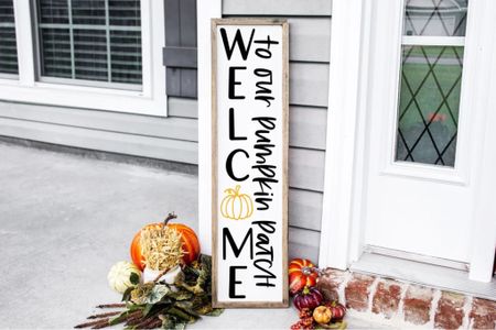 Etsy fall decor/ Welcome to Our Pumpkin Patch Sign





Outdoor fall decor
Fall porch decor
Fall Outdoor mat
Entryway fall decor
Fall signs
Fall door decor
Fall wreath
Pumpkins


#LTKSeasonal #LTKFind #LTKhome