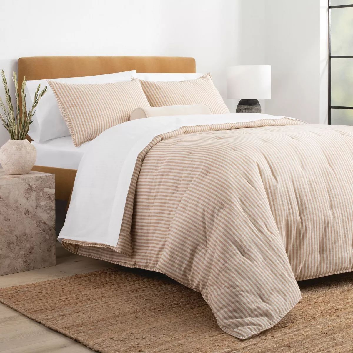 Nate Home by Nate Berkus Textured Shapes Cotton Comforter Quilt Set | Target