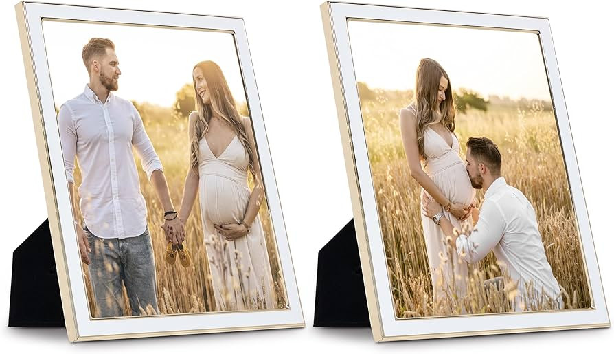 Sheffield Home Tabletop Picture Frame – Iron Enamel Decorative Display Frame for Home or Office... | Amazon (US)