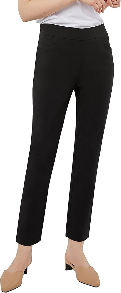 May You Be Women’s Super Stretch Pull-On Millennium Ankle Pants… | Amazon (US)
