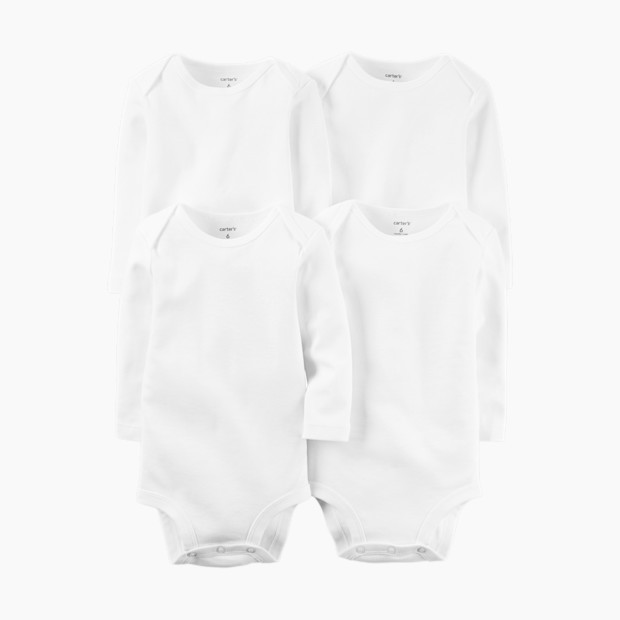 Long-Sleeve Original Bodysuits (4 Pack) | Babylist