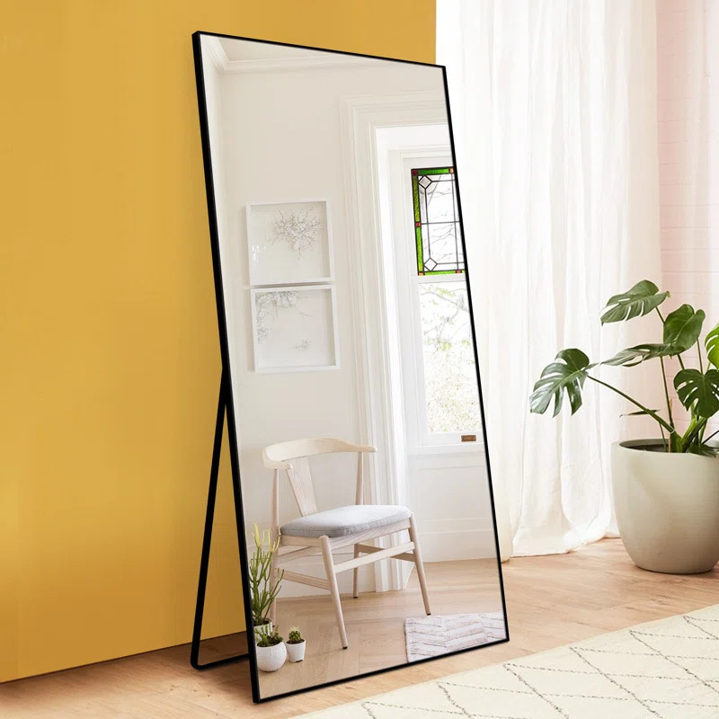Oversized Aluminum Alloy Full Length Mirror | Wayfair North America