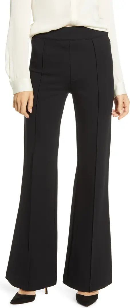 The Perfect Black Pant High Waist Ponte Flare Pants | Nordstrom