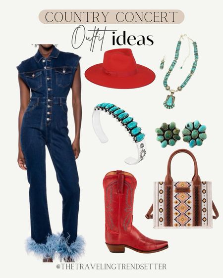 Country concert outfit ideas - rodeo Houston - Nashville - wester fashion - cowgirl boots - cowgirl hat 

#LTKfindsunder50 #LTKstyletip #LTKsalealert