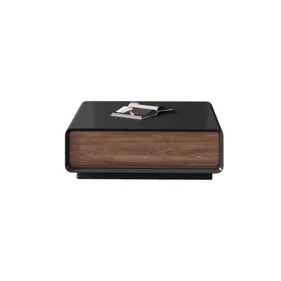 Wood Coffee Table with Storage Drawers | Wayfair North America