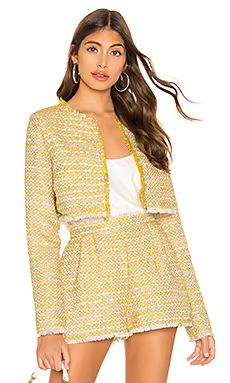 Lovers and Friends Analee Jacket in Sun Yellow from Revolve.com | Revolve Clothing (Global)
