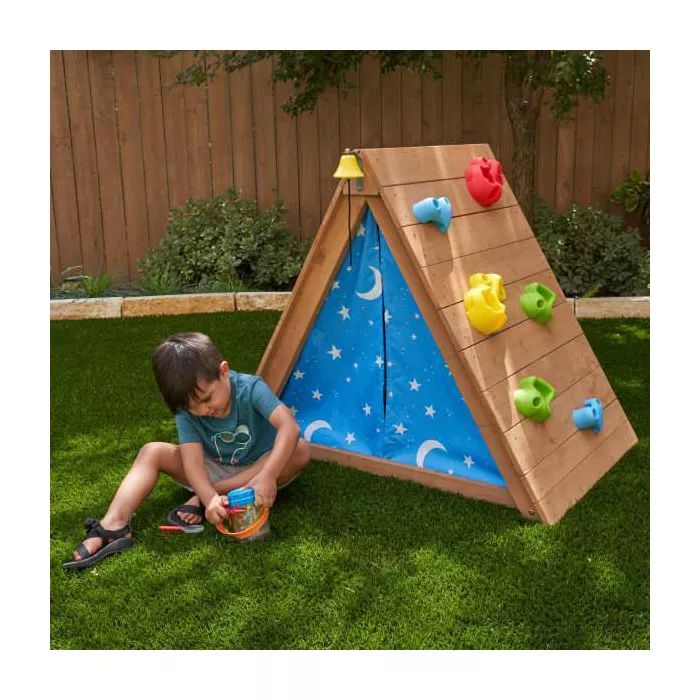 Target/Toys/Dress Up & Pretend Play/Play Tents‎KidKraft A-Frame Hideaway & Climber TentShop all... | Target