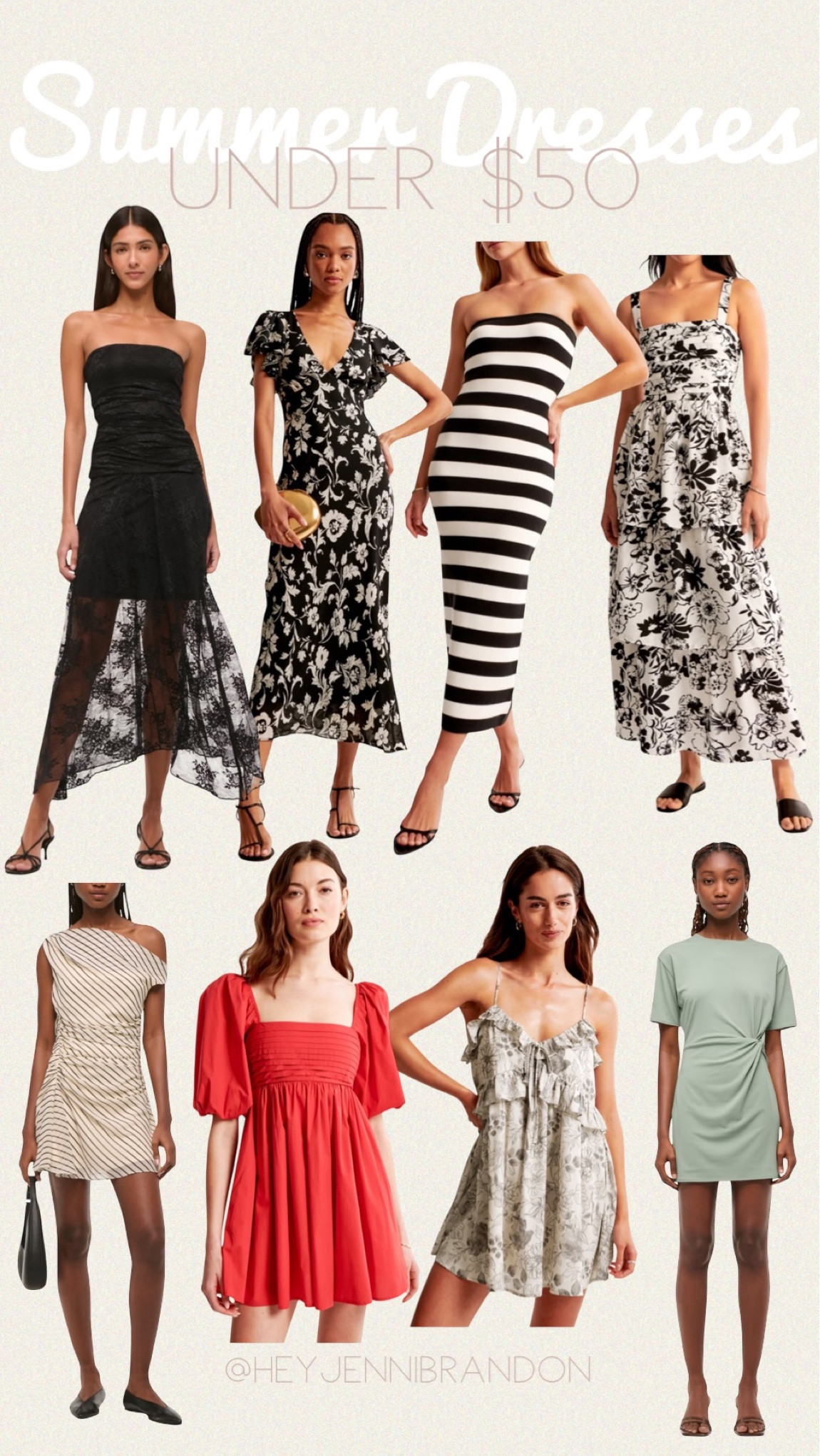 Summer dresses under $50! Perfect for a summer outfit, date night, girls brunch, or a wedding guest dress! 



#LTKfindsunder50 #LTKSeasonal #LTKstyletip