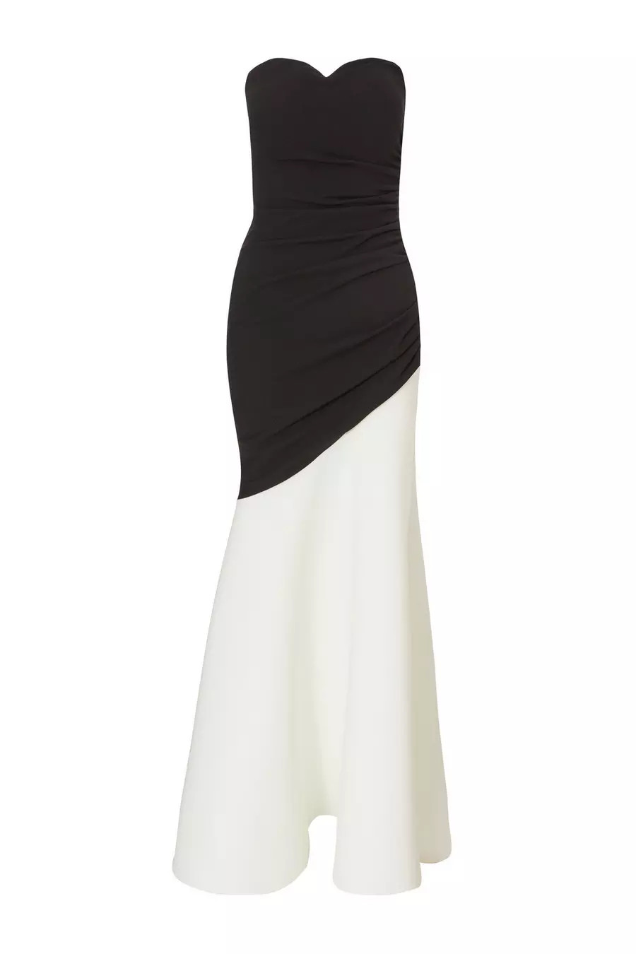 Black Contrast Maxi Dress | Quiz Clothing