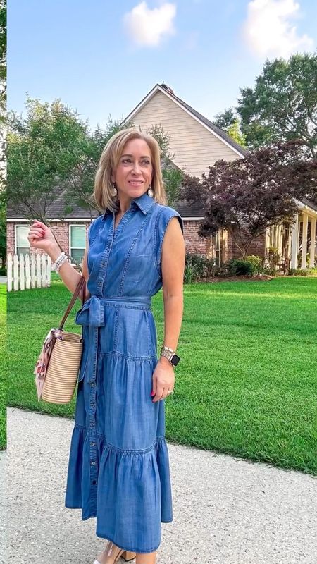 I think I may have just found the perfect sham bright dress for spring and summer💙! This darling dress from Avara is available in sizes XS - XXL. I’m wearing an XS & love the fit. 
Avara, Loewe


#LTKVideo #LTKStyleTip #LTKOver40
